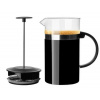 Kanvica na kávu a čaj 600ml sitko-piest, nerez FRENCH PRESS