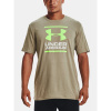 Under Armour Tričko Under Armour, UA GL FOUNDATION SS-GRY, velikost: M, barva: šedo-zelená