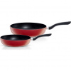 Fissler Sada panvíc Cenit red 24 a 28 cm 2 ks