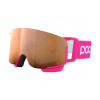 Okuliare POC POCito Nexal Fluorescent Pink/Partly Sunny Light Orange