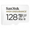 Pamäťová karta SanDisk MicroSDXC 128GB High Endurance Video U3 V30 + SD adaptér (SDSQQNR-128G-GN6IA)