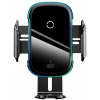 Bezdrôtová nabíjačka Baseus Light Electric Car Holder Wireless Charger 15W Black (WXHW03-01)