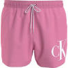 Pánske plavky SHORT DRAWSTRING KM0KM00967 TFZ pink - Calvin Klein XL