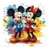 CUKROVÁ TLAČ jedlý obrázok na tortu Cukrová hmota Minnie Mouse Miki Rozprávka 7+MENO