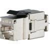 Keystone Solarix CAT6 STP RJ45 černý pro kleště SXKJ-6-STP-BK-NA