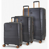 Súprava kufrov Rock TR-0238/3 ABS/PC - charcoal (TR-0238/3_CHARCOAL)