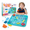 LOGICKÁ HRA PUZZLE LABYRINT STAVANIE CESTY KOCKY BAGER AKO DARČEK