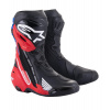 ALPINESTARS Topánky SUPERTECH R (čierna/červená fluo/modrá/biela, veľ. 48) 130