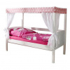 MID.YOU POSTEĽ S NEBESAMI, 80/160 cm ružová, biela - Online Only detský nábytok - 000406004026