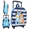 Detský kufor Bluey Vadobag 9 l, modrý, viacfarebný