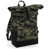 BagBase Pánsky rolovací batoh BG858 Jungle Camo 28 x 48 x 15 cm
