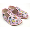 Pegres BF01 růžový donut barefoot bačkory