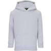 SOL´S CONDOR/ Detská mikina s kapucňou - grey melange 118-128