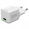 Nabíjačka do siete Hama Super-Mini USB-C PD/QC 30 W (201982) biela