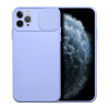Puzdro gumené Apple iPhone 11 Pro Max Slide fialové
