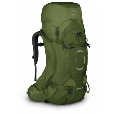 Turistický batoh Osprey Aether 55 II garlic mustard green S/M (843820109146)