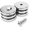 NEODYMOVÝ PRSTENOVÝ MAGNET fi 25x4 mm Okrúhly, otvor pod skrutku, 6 ks