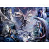 BlueBird Anne Stokes Silver Dragon Collage 1500 dielov