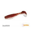 Gumená nástraha Delphin KARMA UVs 10cm (5ks) Farba Deadsnow