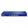 Tenda TEG1016G 16-Port Gigabit Ethernet Switch, 10/100/1000 Mb/s, Rackmount (TEG1016G)
