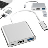 Verk Adaptér 3v1 hub usb-c usb 3.0 hdmi 4k