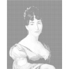 ZUTY Bodkovanie - HORTENSE DE BEAUHARNAIS (A. L. G. TRIOSON) Rámovanie: bez rámu a bez vypnutia plátna, Rozmer: 40x50 cm