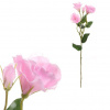 Eustoma - umělá řezaná květina, růžová