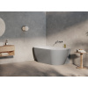 Ravak vana-freedom-corner-2-tec Vana Freedom Corner II Tec 175x86 L, volně stojící, Smoke Grey/bílá, krytka odtoku bílá CC91500000
