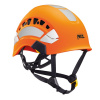 Pracovná prilba Petzl Vertex Vent Hi-Viz oranžová