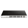 D-Link DGS-1210-28MP L2/L3 Smart+ PoE switch, 24x GbE PoE+, 4x RJ45/SFP, PoE 370W (DGS-1210-28MP/E)