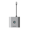 Orico Adapter Hub 8w1 Orico, HDMI 4K + 3x USB-A 3.0, USB-C, 100W PD + SD/TF