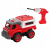 Lexibook Crosslander Fireman - hasičské auto 3 v 1 so skrutkovačom
