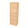 Mereo Opto kúpeľňová skrinka vysoká 125 cm, pravé otváranie, Multidecor, Dub Sand Barbera CN995PDSB1