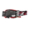okuliare VISION 8 LUAR ROLL-OFF WIDE VISION, ALPINESTARS (červená/čierna, číre plexi a roll-off systém) 2025