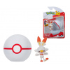 Pokemon Clip 'n' Go Poké Ball - Scorbunny