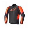 Bunda T-SP 1 2 WATERPROOF, ALPINESTARS (černá/červená fluo) 2024 Velikost: XL