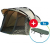 Bivak Mikado Enclave 2 Man Bivvy XL + Lehátko Suretti Fishmaster