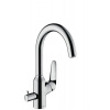 HansGrohe Focus M42 - Drezová batéria M424-H220 s uzatváracím ventilom, chróm 71803000
