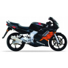 NÁLEPKY NA MOTOCYKEL JUULA PRE HONDA NSR 125 1999-2000 ČIERNA