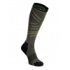 Skialp ponožky Ortovox Ski Tour Long Socks - dark wild herbs