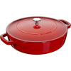 Staub Kastról STAUB so samopodlievacou pokrievkou 24 cm červený 2,4l