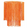 Lampové tienidlo - Lampa 35 cm e27 textilný materiál tyrkysová (Lampa 35 cm e27 textilný materiál tyrkysová)