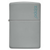 Zippo Classic Flat Grey Logo 26948