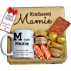 VEĽKÝ KÔŠ DARČEK PRE MAMIČKU OTCA čokoláda med BOX