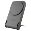 EMOS Power bank GP Q05B , 5 000 mAh, 20 W+Wireless, čierna