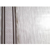PVC gumený OBRUS 140cm v šírke - Antický ornament, šedá