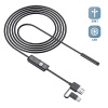 W-Star Endoskopická kamera UCAM8x2 sonda 8mm 2m mäkký kábel HD USB kon