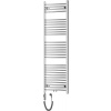 Mexen Ares, elektrické vykurovacie teleso 1500x500 mm + vykurovacia tyč 600 W, chrómová, W102-1500-500-2600-01