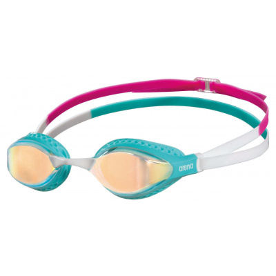 Arena Air-Speed Mirror Goggle Yellow Copper/Tuquoise