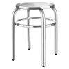 Royal Catering Nerezový stolček - priemer 29 cm | RCEH-40